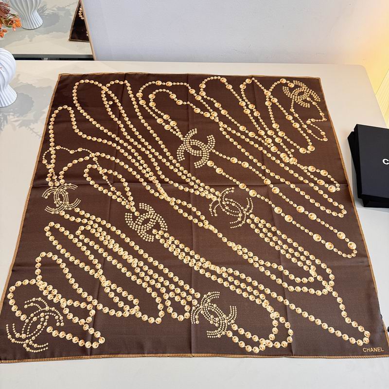 Chanel silk scarf hm (368)