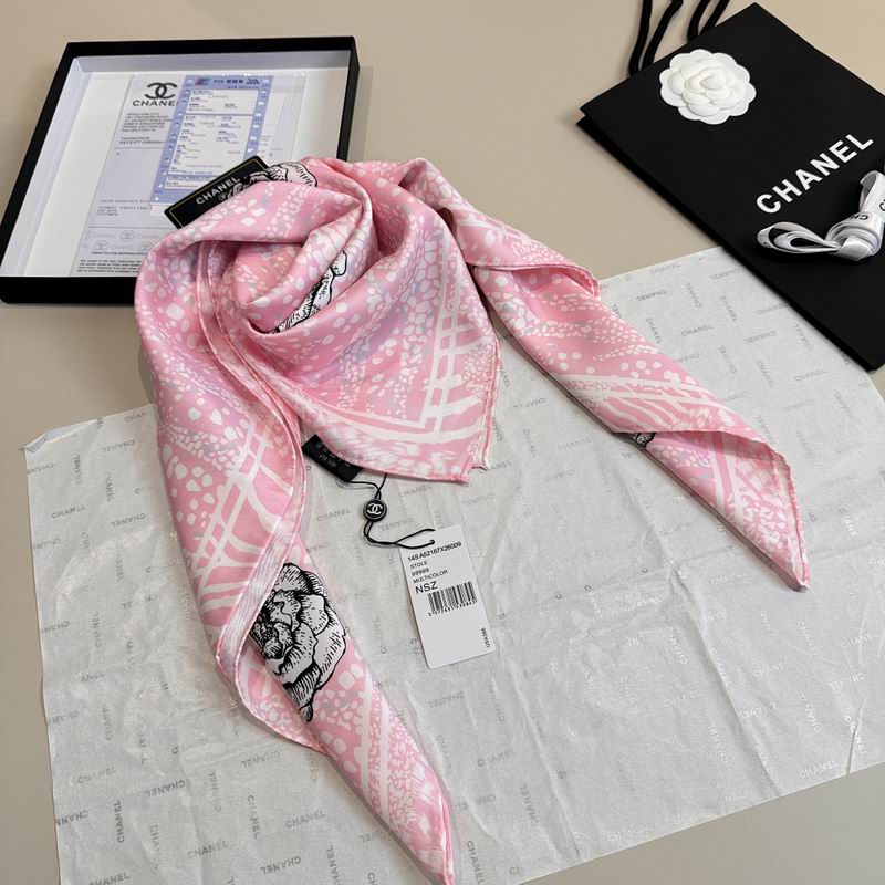 Chanel silk scarf hm (374)