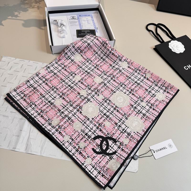 Chanel silk scarf hm (390)