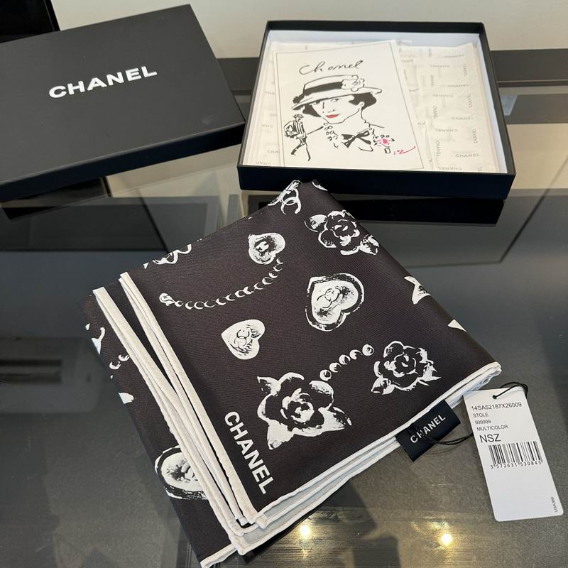 Chanel silk scarf hm (397)