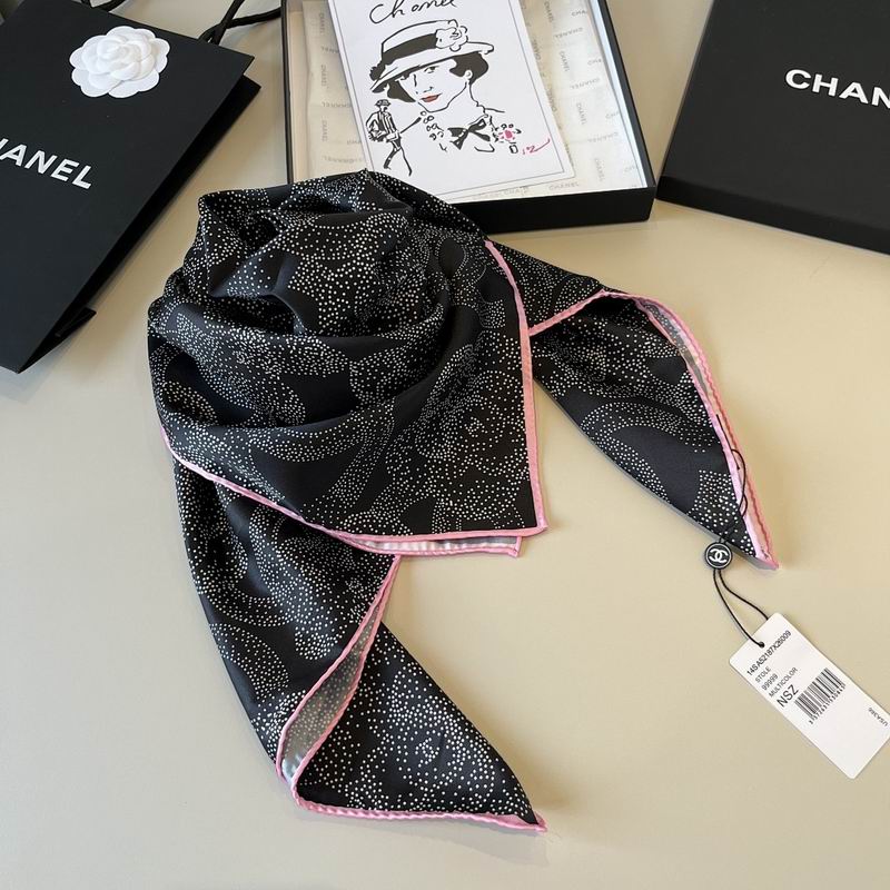 Chanel silk scarf hm (40)