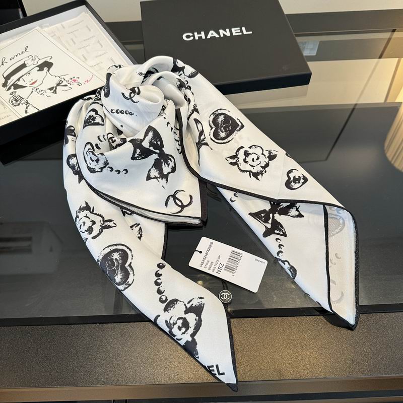 Chanel silk scarf hm (401)