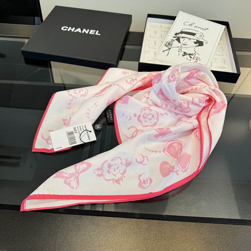Chanel silk scarf hm (404)