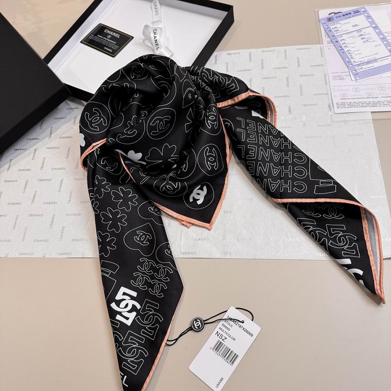 Chanel silk scarf hm (445)
