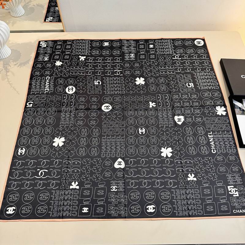 Chanel silk scarf hm (446)