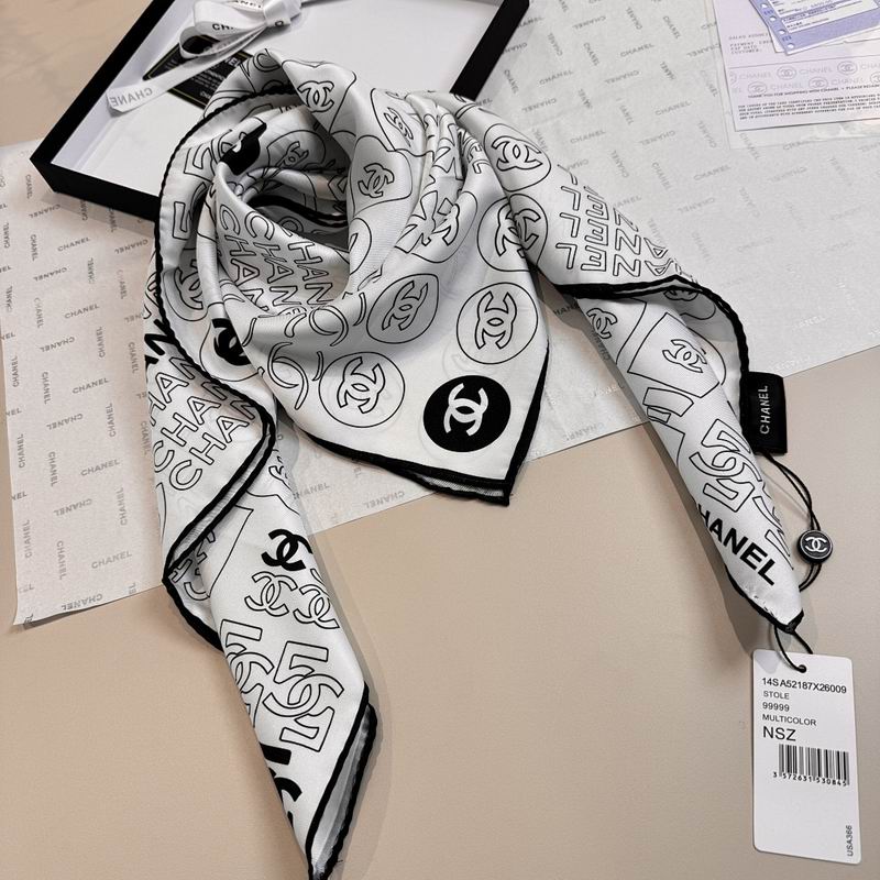 Chanel silk scarf hm (448)
