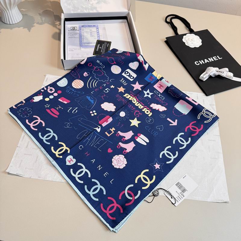Chanel silk scarf hm (450)
