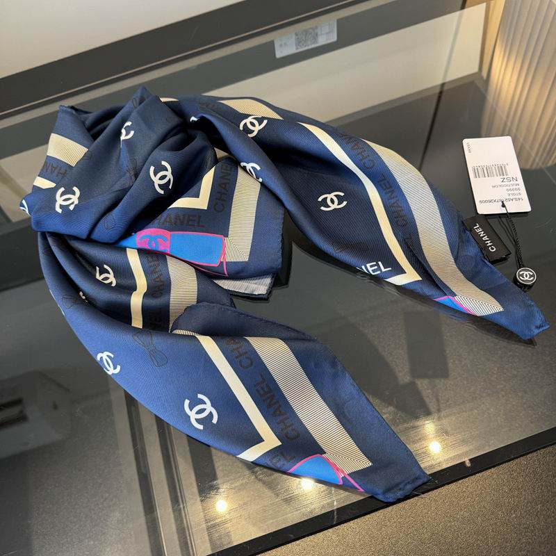 Chanel silk scarf hm (460)