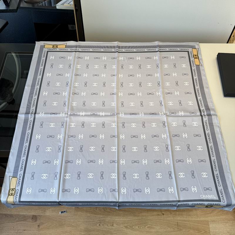 Chanel silk scarf hm (464)