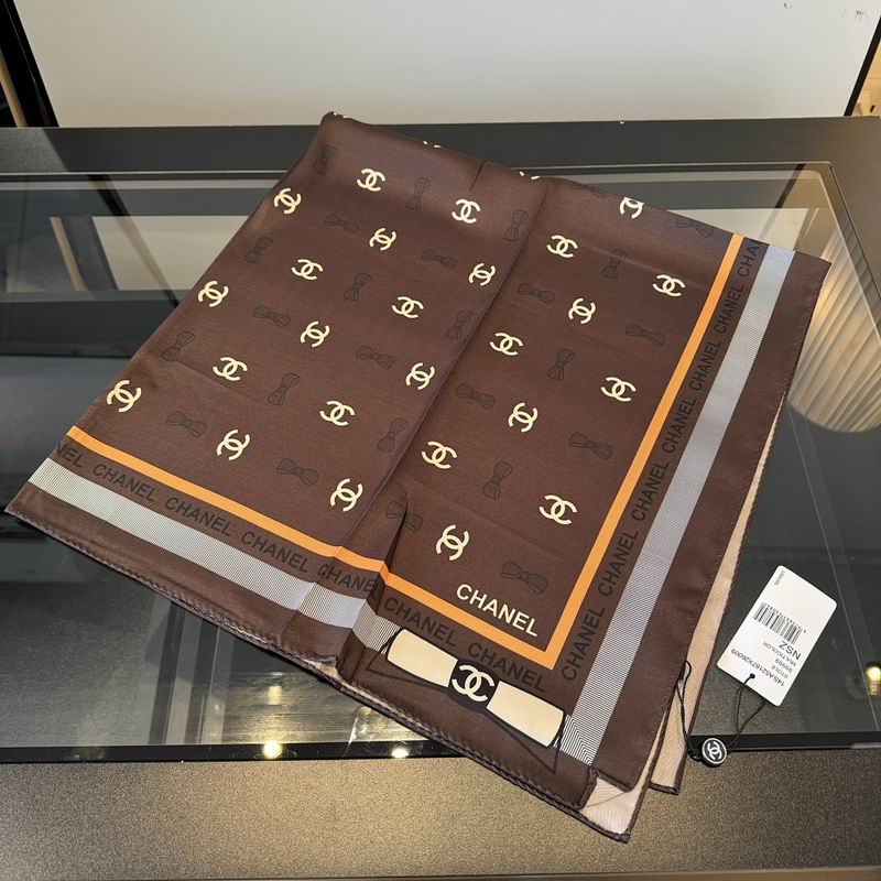 Chanel silk scarf hm (465)