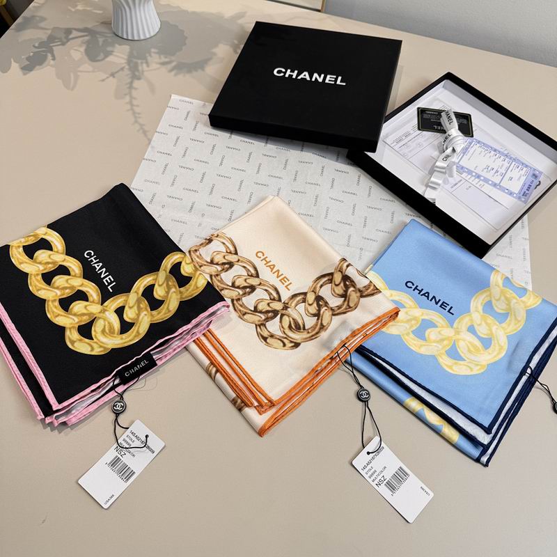 Chanel silk scarf hm (468)