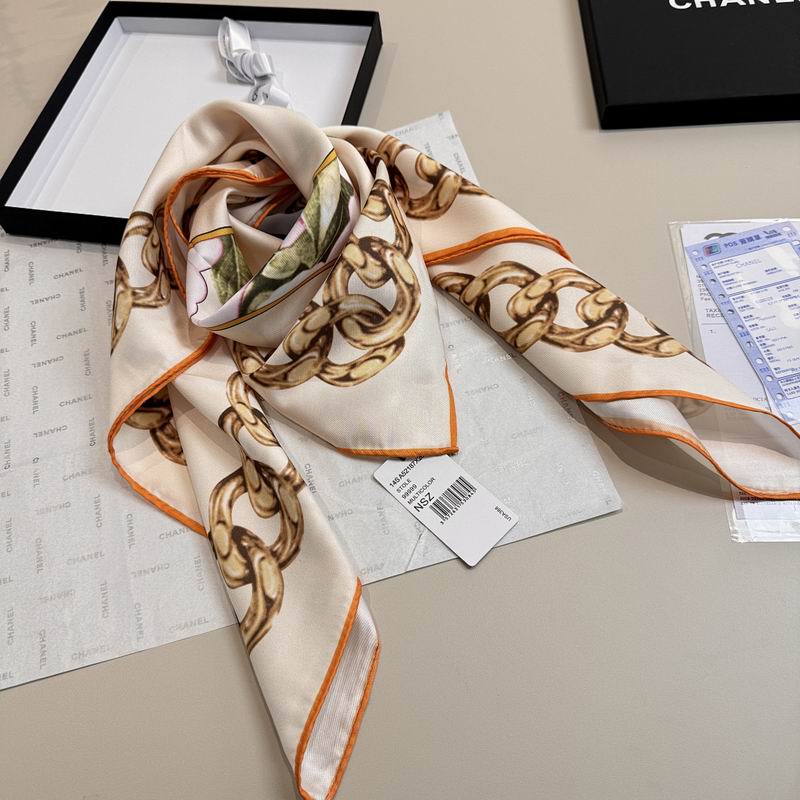 Chanel silk scarf hm (470)