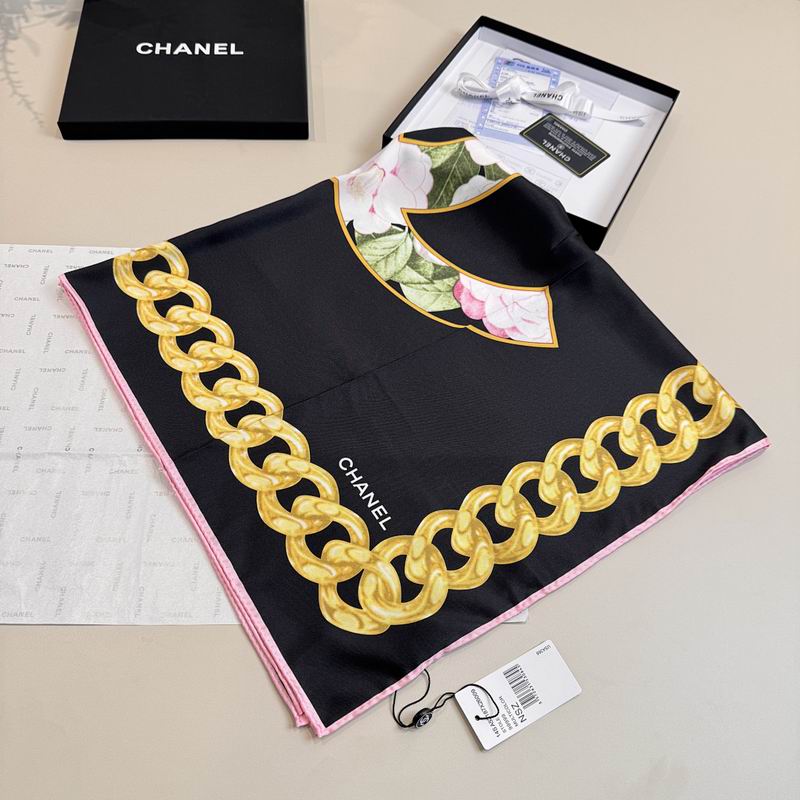 Chanel silk scarf hm (472)