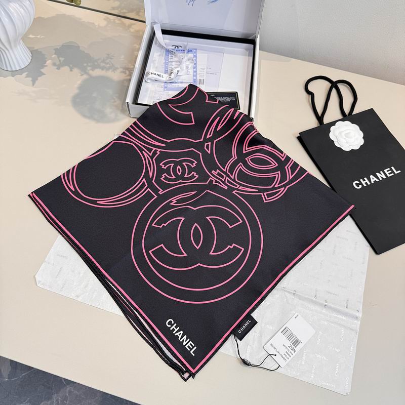 Chanel silk scarf hm (485)