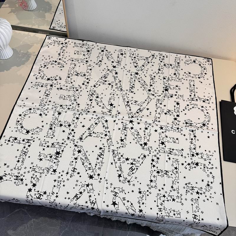 Chanel silk scarf hm (494)
