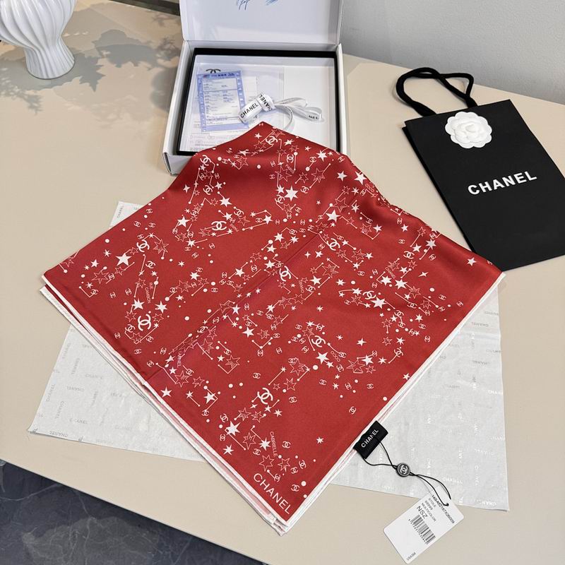 Chanel silk scarf hm (495)