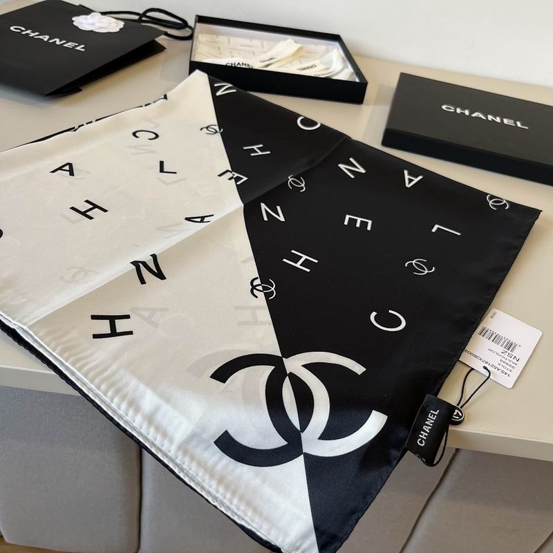 Chanel silk scarf hm (5)