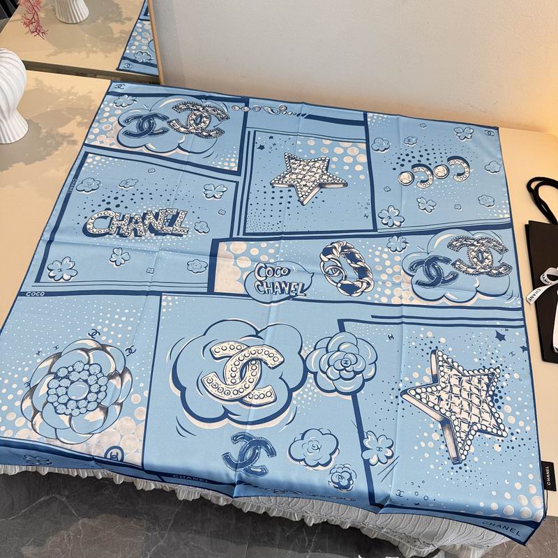 Chanel silk scarf hm (507)