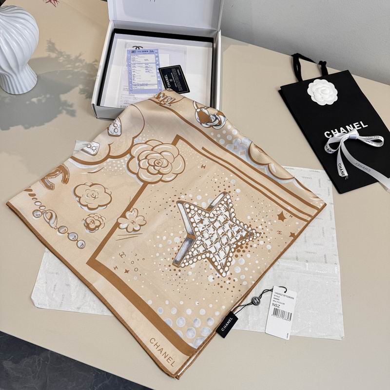 Chanel silk scarf hm (508)