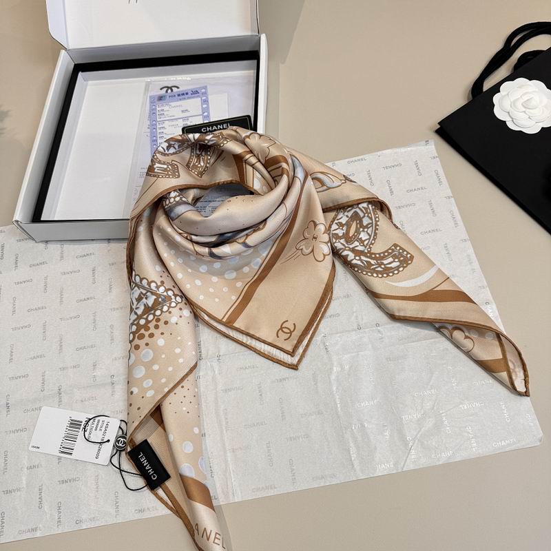 Chanel silk scarf hm (509)