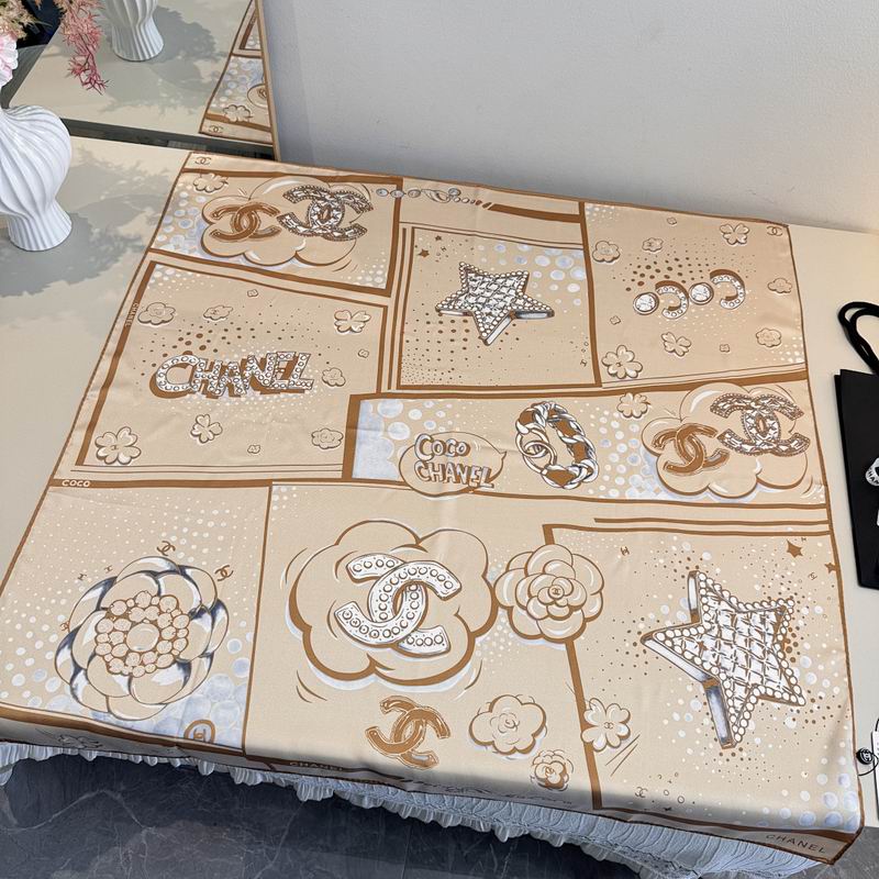 Chanel silk scarf hm (510)