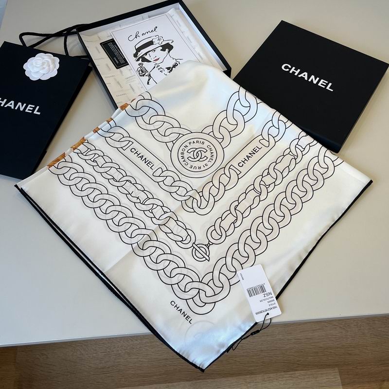 Chanel silk scarf hm (52)