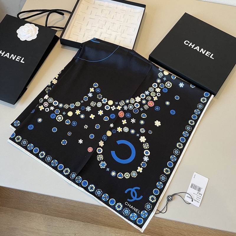 Chanel silk scarf hm (59)