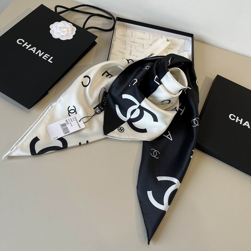 Chanel silk scarf hm (6)