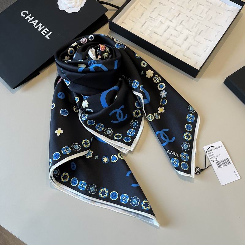 Chanel silk scarf hm (60)