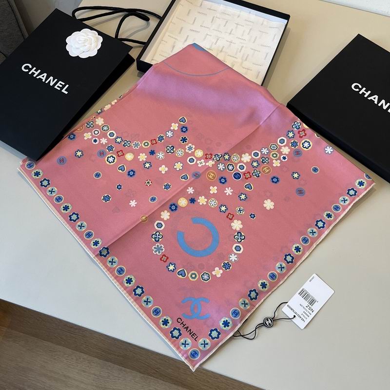 Chanel silk scarf hm (62)