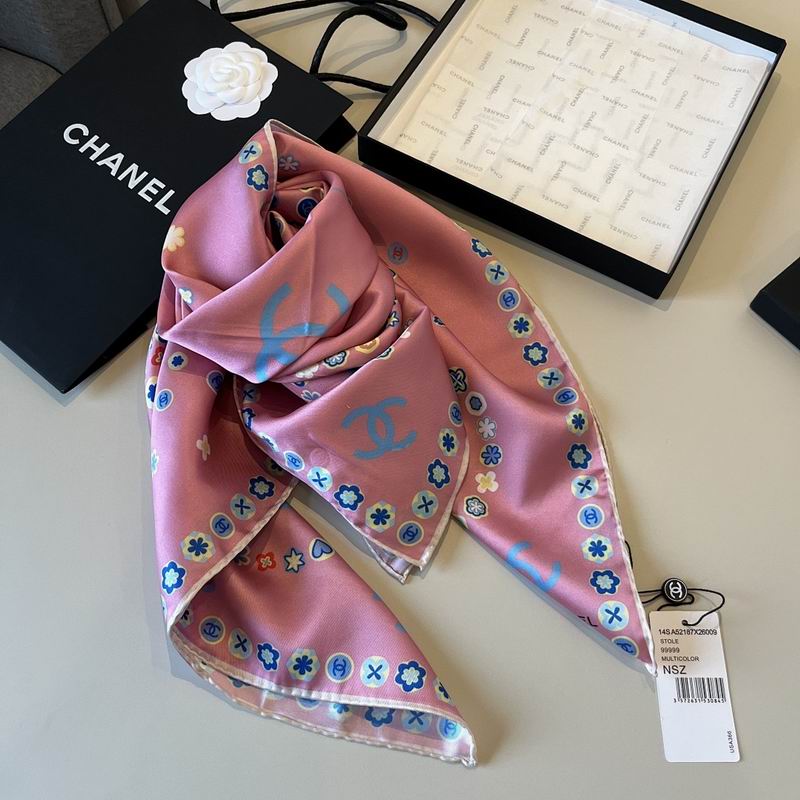 Chanel silk scarf hm (63)