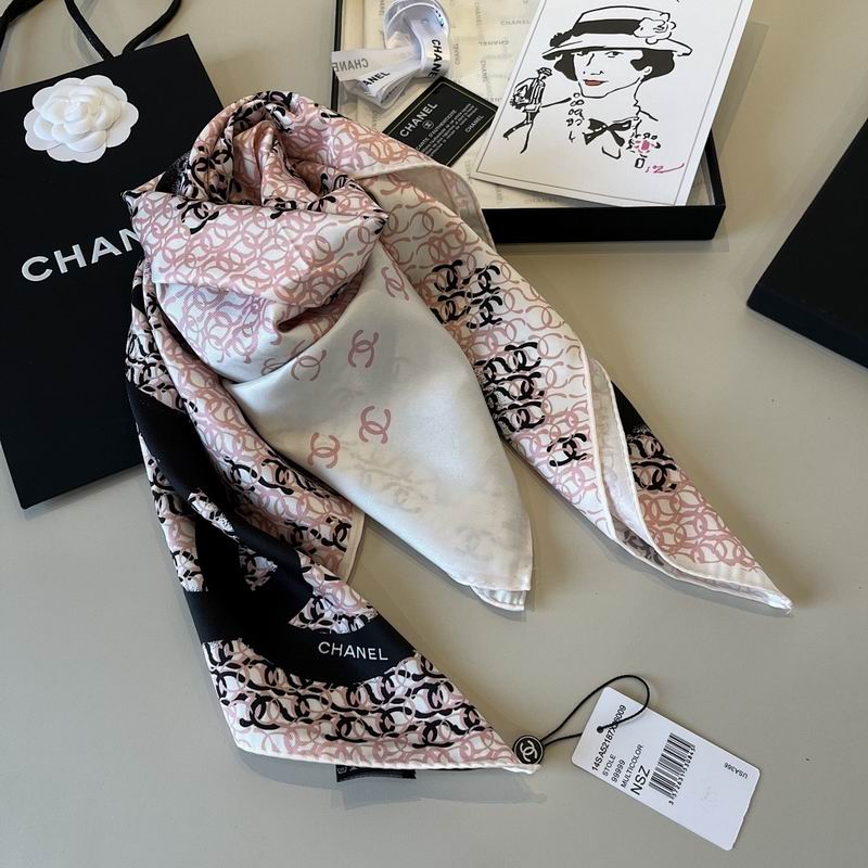 Chanel silk scarf hm (70)