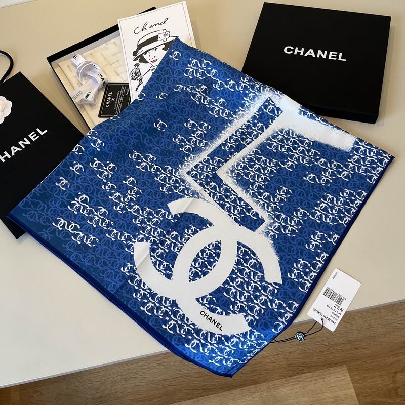 Chanel silk scarf hm (72)