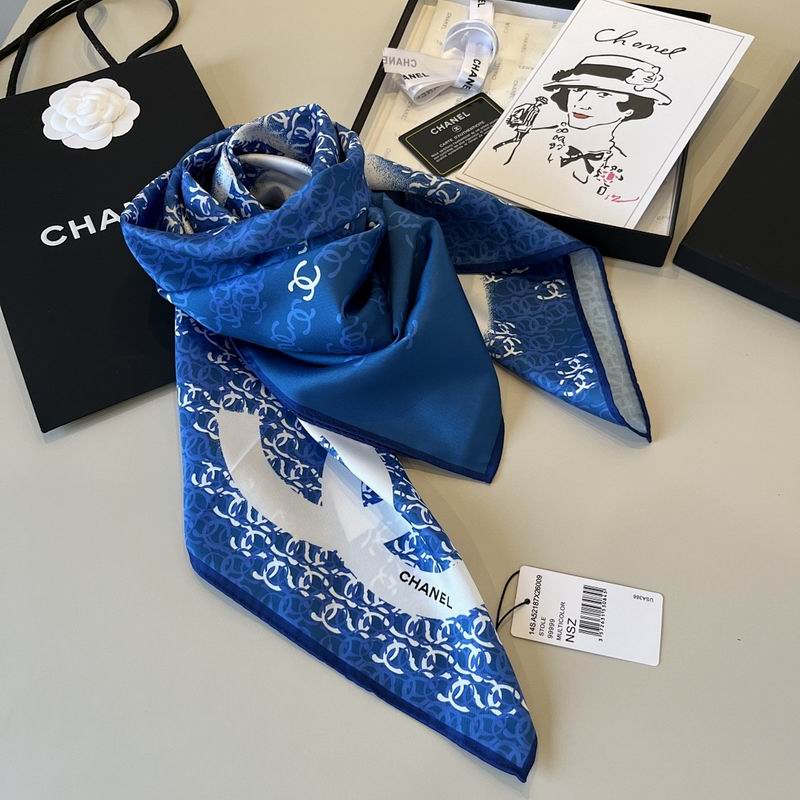 Chanel silk scarf hm (73)
