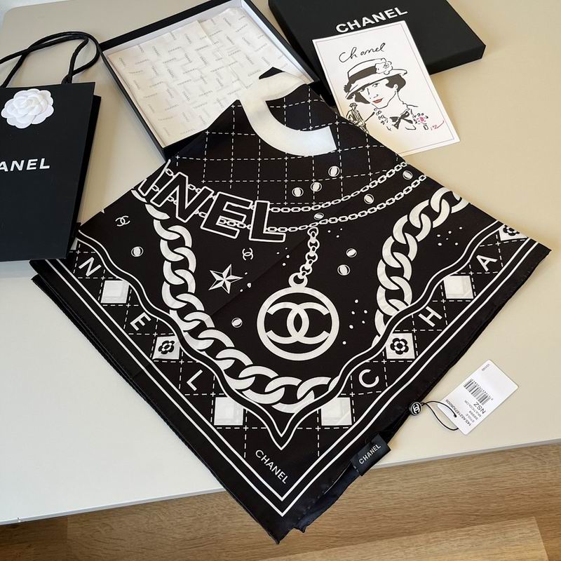 Chanel silk scarf hm (79)
