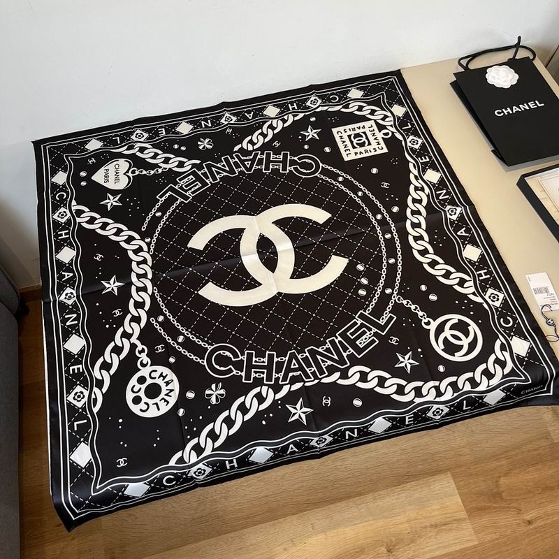 Chanel silk scarf hm (81)
