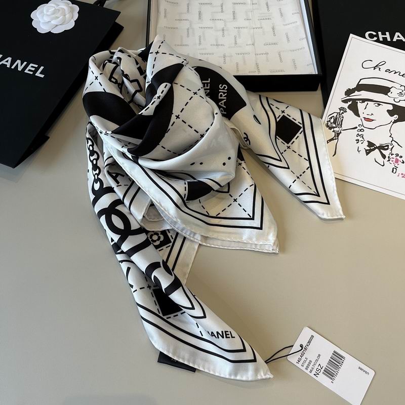Chanel silk scarf hm (83)