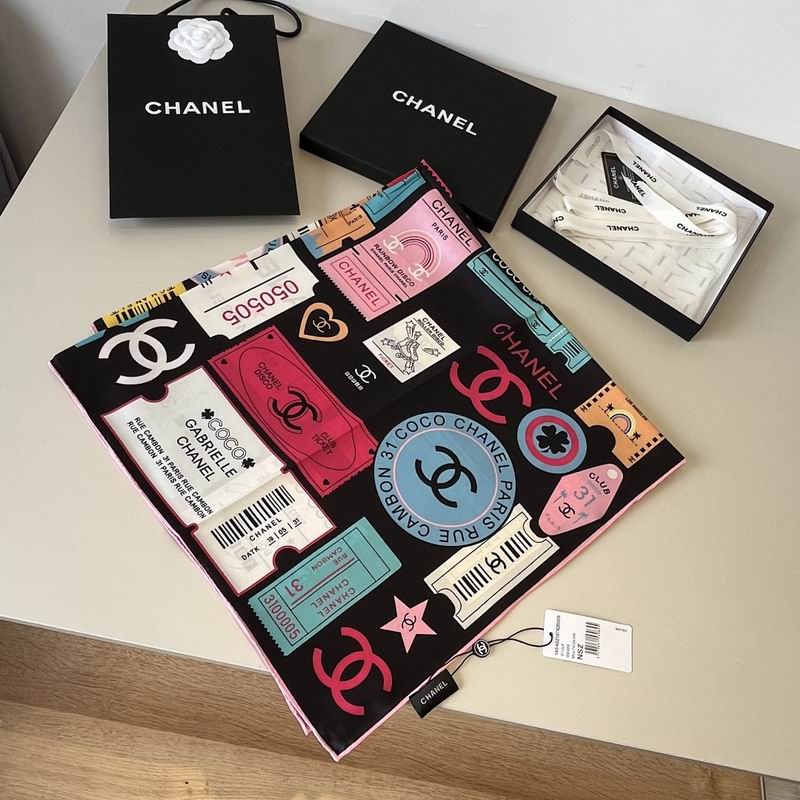 Chanel silk scarf hm (9)