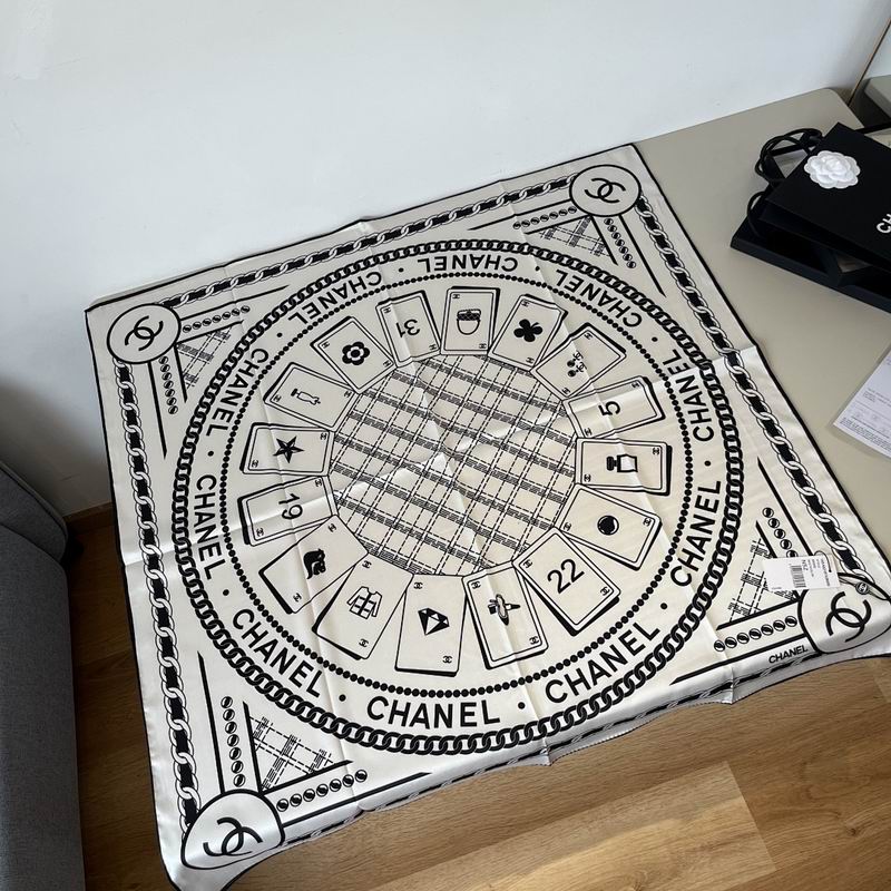 Chanel silk scarf hm (95)