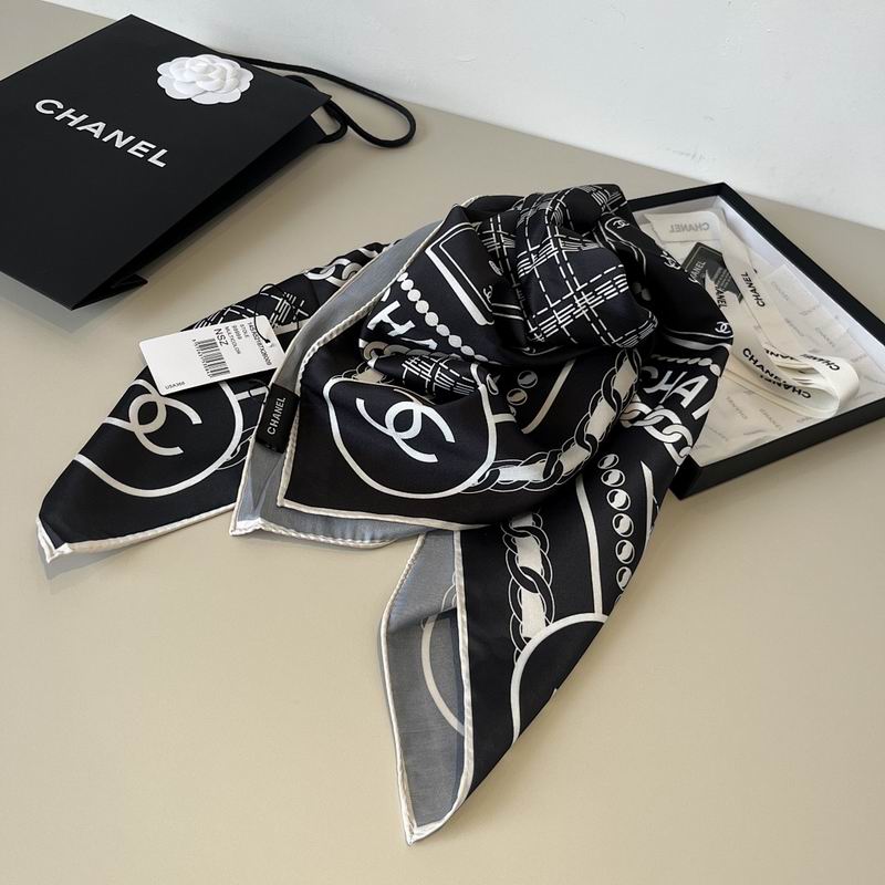 Chanel silk scarf hm (97)