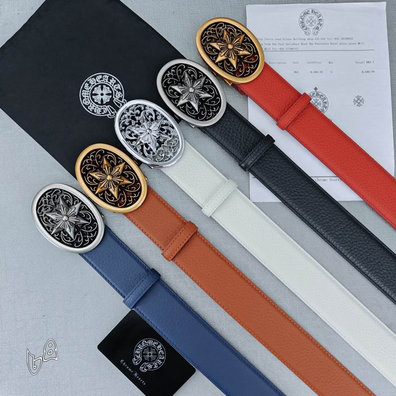 Chrome Hearts belt 38mmX90-125cm lb (101)