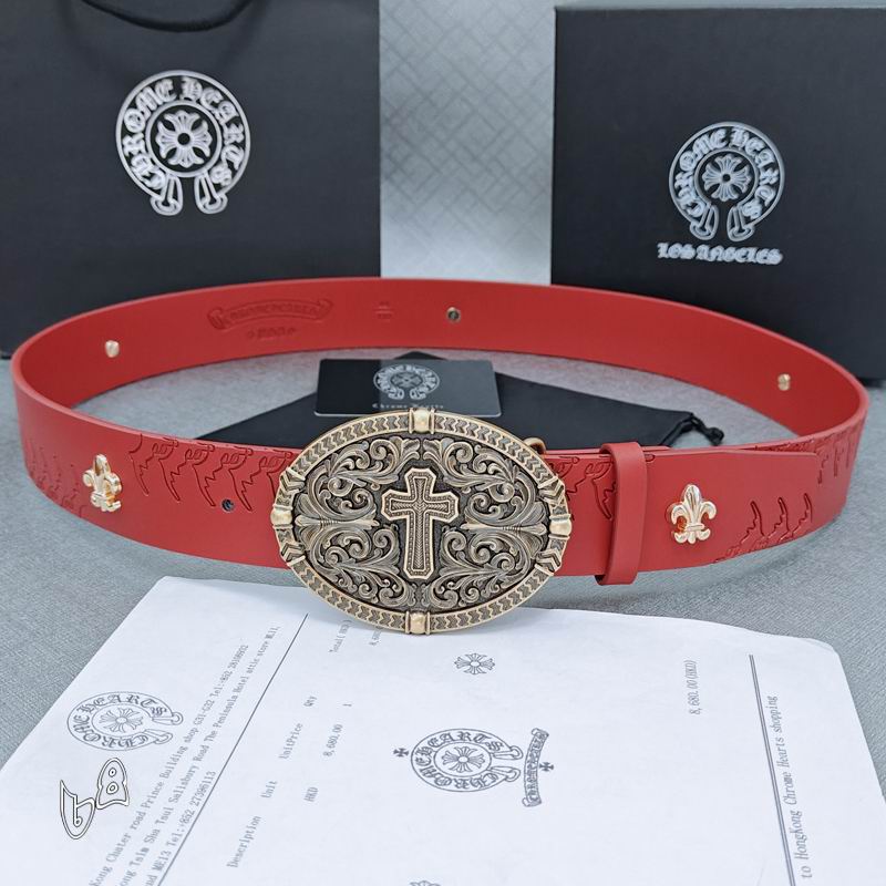 Chrome Hearts belt 38mmX90-125cm lb (27)