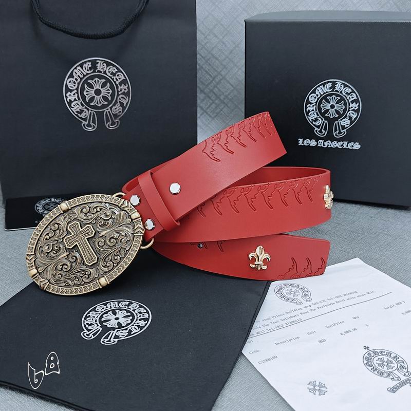 Chrome Hearts belt 38mmX90-125cm lb (29)