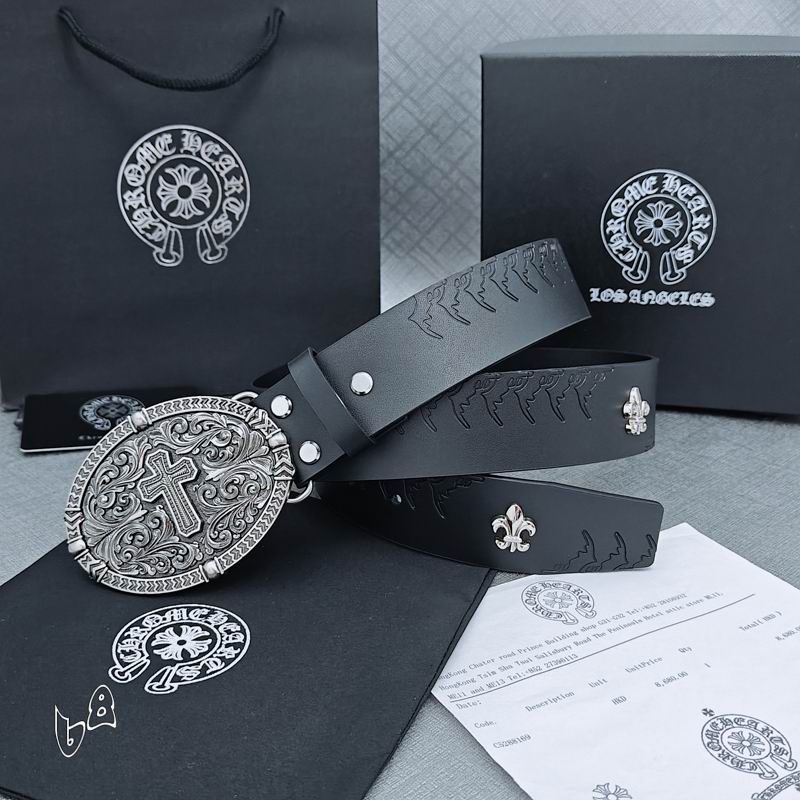 Chrome Hearts belt 38mmX90-125cm lb (3)