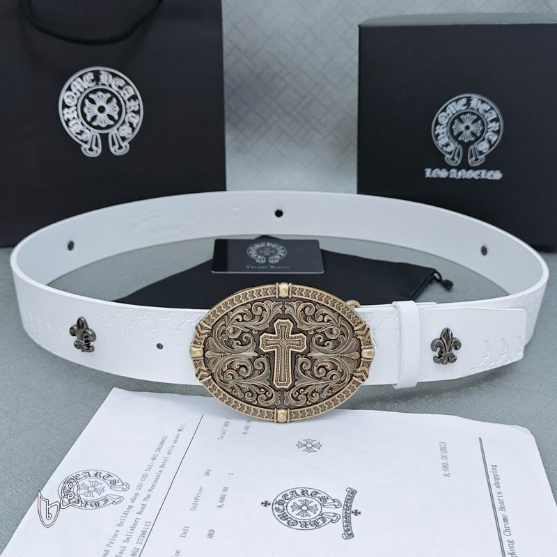 Chrome Hearts belt 38mmX90-125cm lb (31)