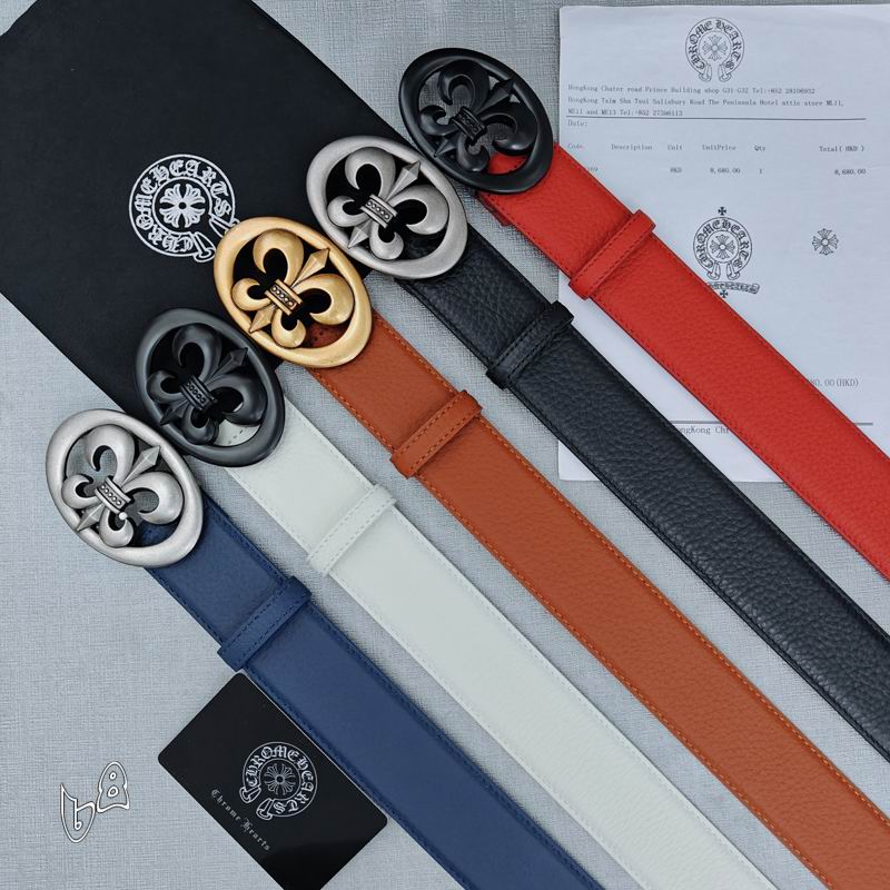 Chrome Hearts belt 38mmX90-125cm lb (33)