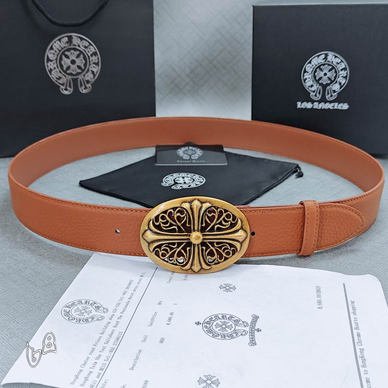 Chrome Hearts belt 38mmX90-125cm lb (38)