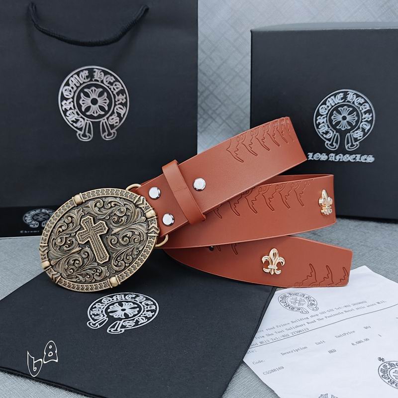 Chrome Hearts belt 38mmX90-125cm lb (41)