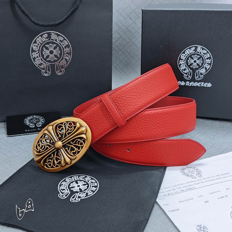Chrome Hearts belt 38mmX90-125cm lb (46)