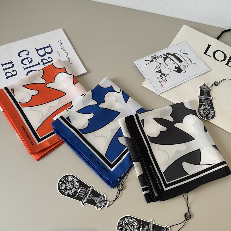 Chrome Hearts silk scarf hm (1)